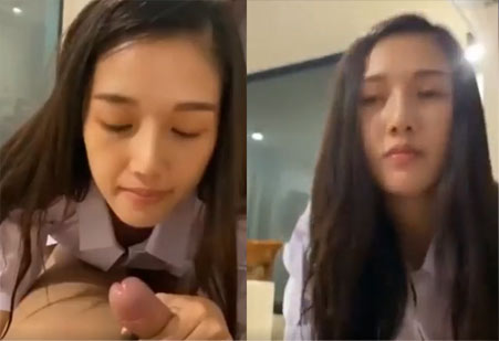 Onlyfans น้องดรีม ndream อมสด ขย่มควย ในชุดนักศึกษา กางเกงในก็น่ารัก